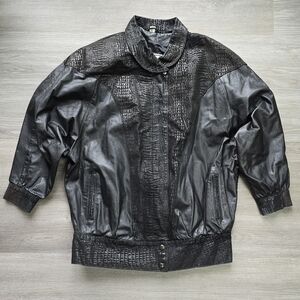 Men's Black Leather Jacket